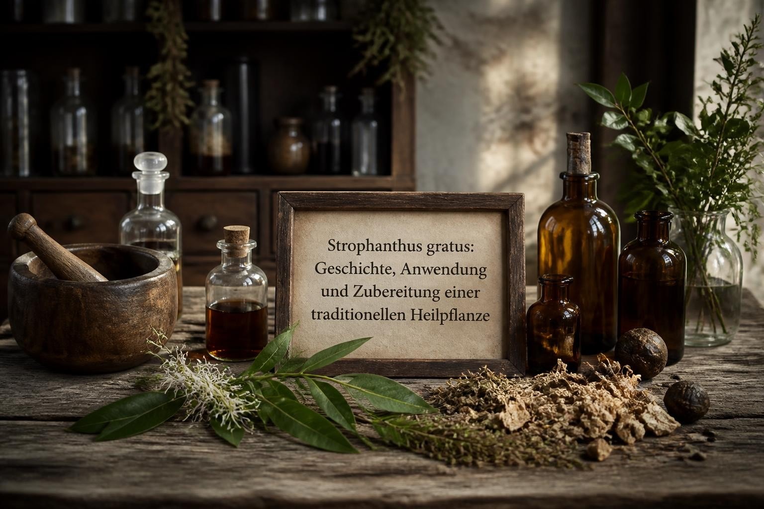 Strophanthus Gratus Urtinktur Einnahme: Leitfaden 2026