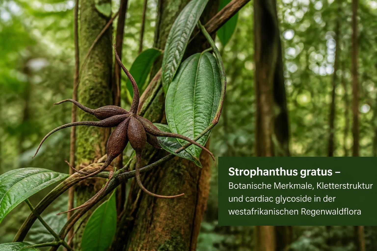 Strophanthus Gratus Pflanze: Botanik und Anwendung