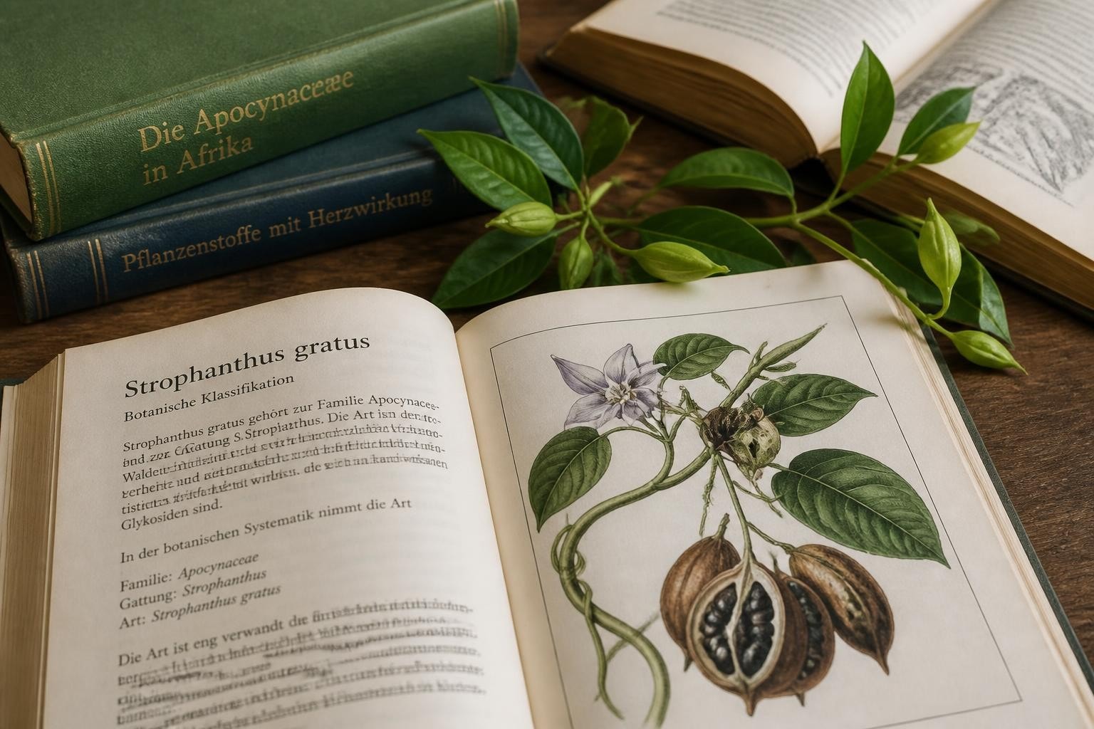 Strophanthus gratus deutsch: Botanik und Anwendung